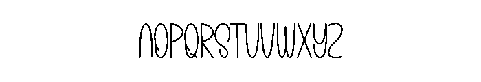 Spots Stencil Font UPPERCASE