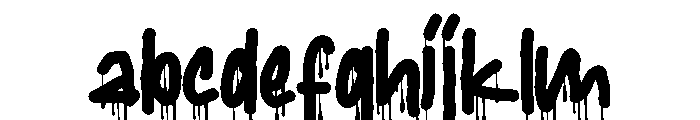 Spray Paint FONT