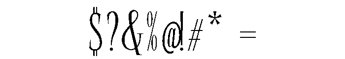 SprayBlock Cond ExtLt Font OTHER CHARS