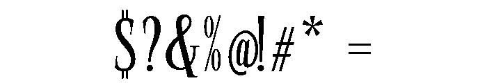 SprayBlock Condensed Light Font OTHER CHARS