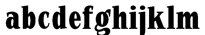 SprayBlock Condensed Semi Bold FONT