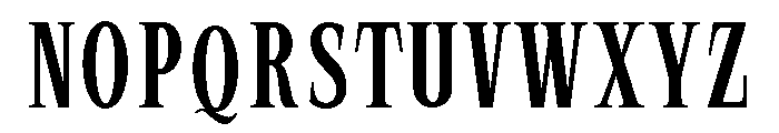SprayBlock Condensed Font UPPERCASE
