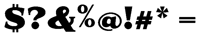SprayBlock Expanded Black Font OTHER CHARS