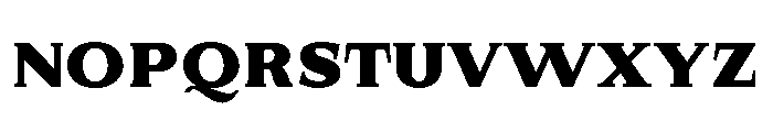 SprayBlock Expanded Black Font UPPERCASE