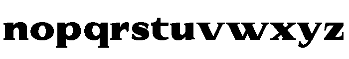 SprayBlock Expanded Black Font LOWERCASE