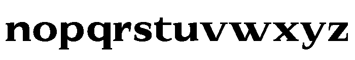 SprayBlock Expanded Bold Font LOWERCASE