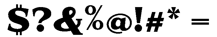 SprayBlock Expanded Extra Bold Font OTHER CHARS