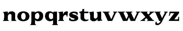 SprayBlock Expanded Extra Bold Font LOWERCASE