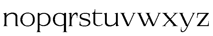 SprayBlock Expanded Light Font LOWERCASE