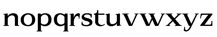 SprayBlock Expanded Medium Font LOWERCASE
