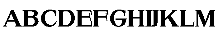 SprayBlock Expanded Semi Bold Font UPPERCASE