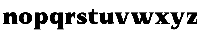 SprayBlock Extra Bold Font LOWERCASE