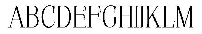 SprayBlock Extra Light Font UPPERCASE