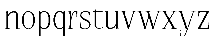 SprayBlock Extra Light Font LOWERCASE