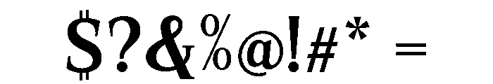 SprayBlock Medium Font OTHER CHARS