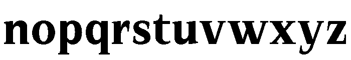 SprayBlock Semi Bold Font LOWERCASE