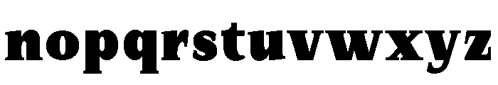 SprayBlock Semi Condensed Black Font LOWERCASE