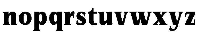 SprayBlock Semi Condensed Bold Font LOWERCASE