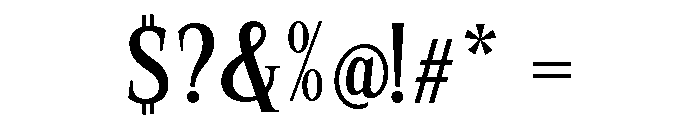 SprayBlock Semi Condensed Font OTHER CHARS
