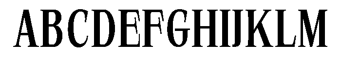 SprayBlock Semi Condensed Font UPPERCASE