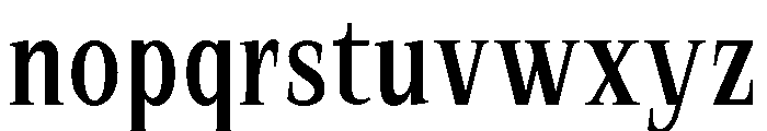 SprayBlock Semi Condensed Font LOWERCASE