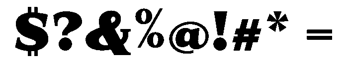 SprayBlock Semi Expanded Black Font OTHER CHARS