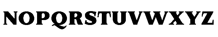SprayBlock Semi Expanded Black Font UPPERCASE