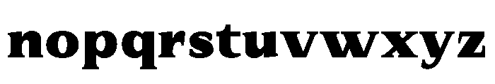 SprayBlock Semi Expanded Black Font LOWERCASE