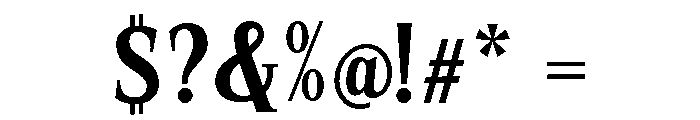 SprayBlock SemiCond Med Font OTHER CHARS
