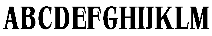 SprayBlock SemiCond Med Font UPPERCASE