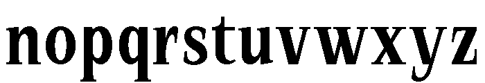 SprayBlock SemiCond Med Font LOWERCASE