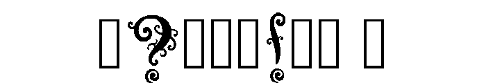Spree Regular Font OTHER CHARS
