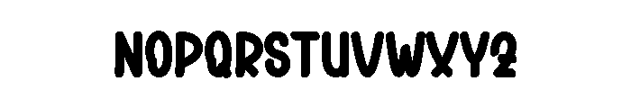 Spring Baseball Font LOWERCASE