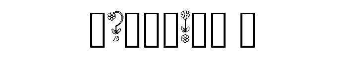Spring Blossom By Squee Regular Font OTHER CHARS