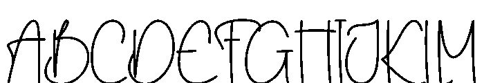 Spring Breaks Font UPPERCASE