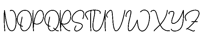 Spring Breaks Font UPPERCASE