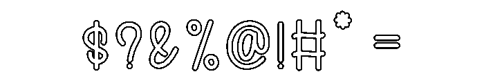 Spring Brighten Font OTHER CHARS