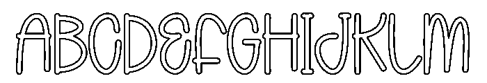 Spring Brighten Font UPPERCASE