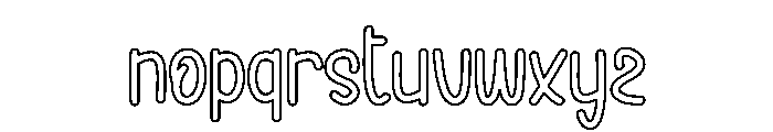 Spring Brighten Font LOWERCASE