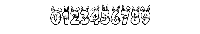 Spring Bunny Easter By  Regular Font OTHER CHARS