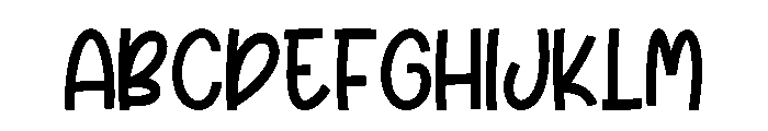 Spring Candy Regular Font UPPERCASE