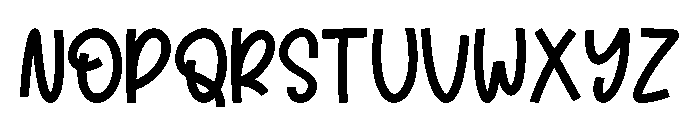 Spring Candy Regular Font UPPERCASE