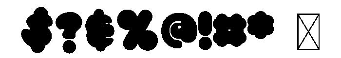 Spring Dot CF Font OTHER CHARS