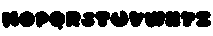 Spring Dot CF Font UPPERCASE