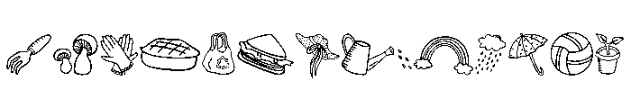 Spring Drawing FONT