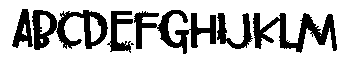 Spring Fling CF Font UPPERCASE