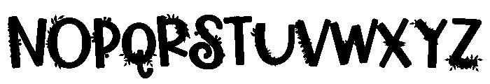 Spring Fling CF Font UPPERCASE