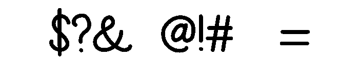 Spring Flowe Font OTHER CHARS