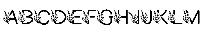 Spring Flowe Font UPPERCASE