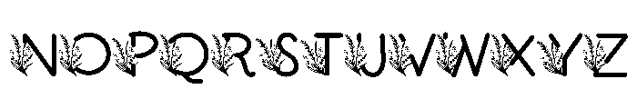 Spring Flowe Font UPPERCASE
